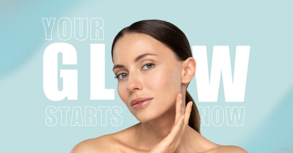 Your glow starts now with model image.