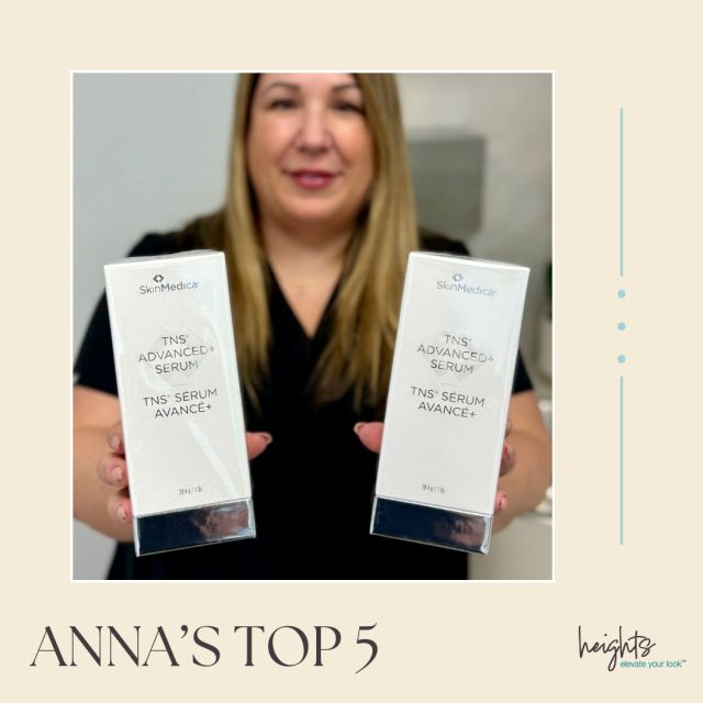 Anna's Top 5 Skincare Products! Starting off with the protein shake for your skin; Skin Medica's TNS Advanced+ Serum is the secret to ageless skin!

🌟 Clinically proven to smooth visible coarse wrinkles and fine lines, this powerhouse formula delivers results in just 2 weeks. Experience a transformative journey where sagging skin becomes a thing of the past – with patients reporting looking 6 years younger in just 12 weeks! Witness sagging skin improvement in as little as 8 weeks. Elevate your skincare game today! ✨ 
.
.
.
.
.
.
.
.
.
.

#SkinMedica #AgeDefyingElixir #YouthfulRadiance
