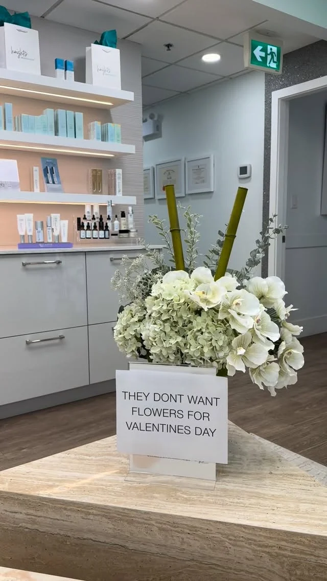 They don’t want just flowers 💐
They want a glow too 💉✨

Heights Laser Centre, conveniently located in Burnaby Heights, where you can truly do it all.

Eat. Drink. Botox. Flowers. 🌟